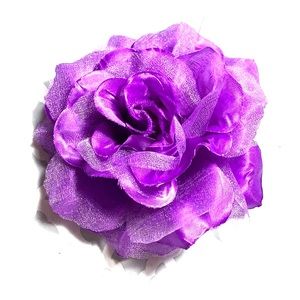 Purple flower head piece💜💜